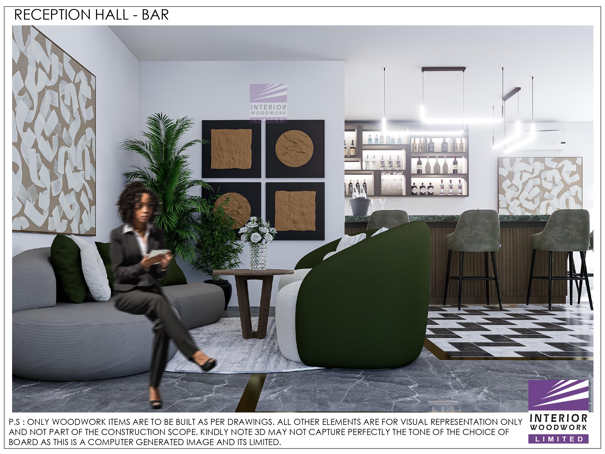 Reception lounge at The Hill Station